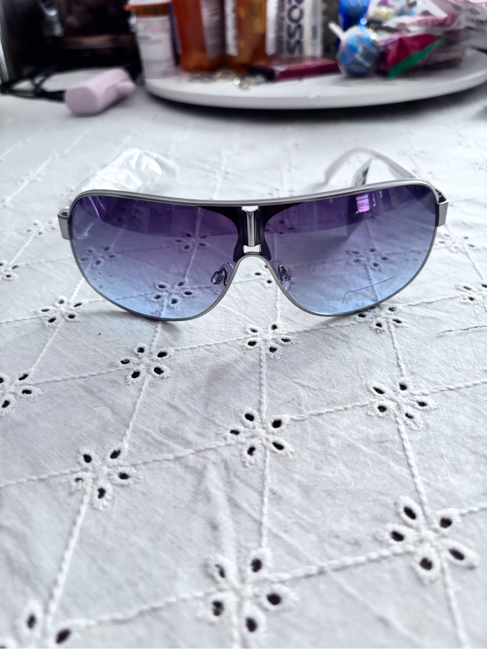 Rocawear Purple Gradient Aviator Sunglasses